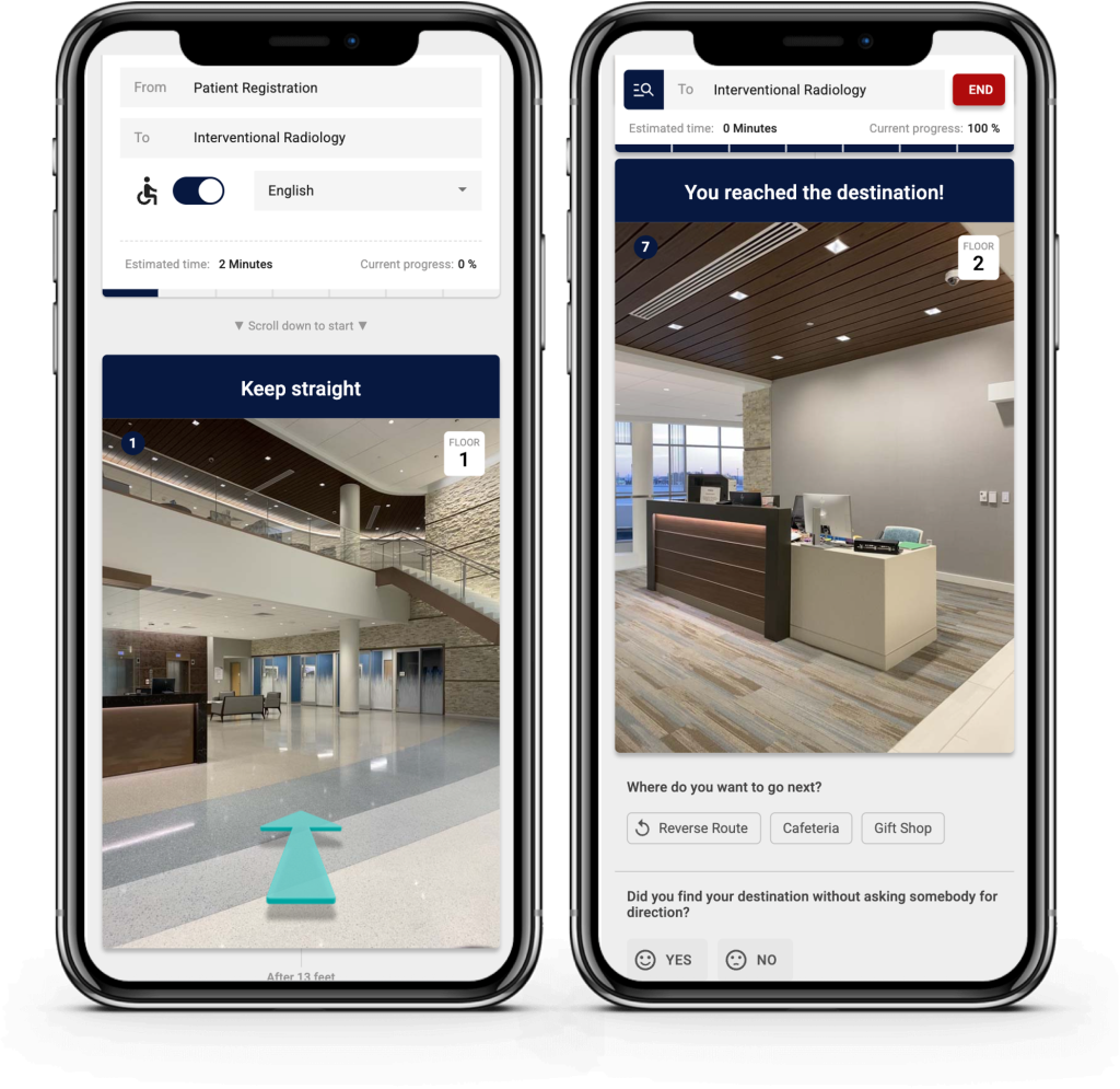 Five Faces Wayfinding powered by Wisenav