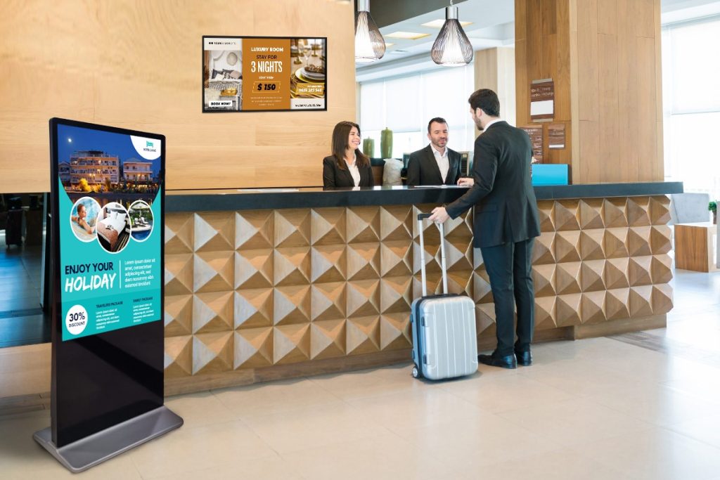 Digital Signage for Hospitality service providers