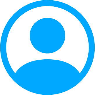 blue profile icon