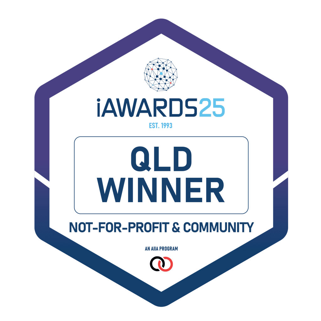 iAwards25 QLD Winner Not-for-profit and community